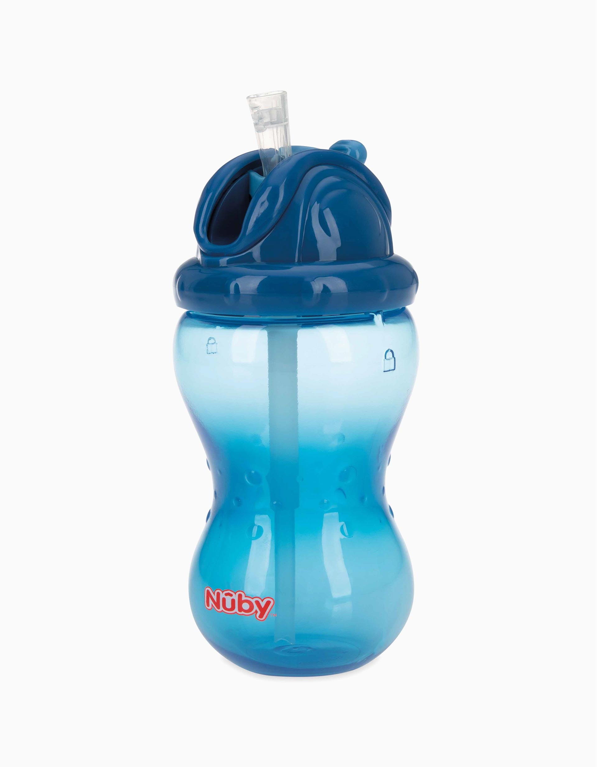 Straw Cup 360Ml 12M+ Nuby Blue