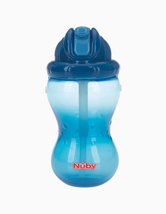 Vaso de Aprendizaje con Pajita 360Ml 12M+ Nuby Blue