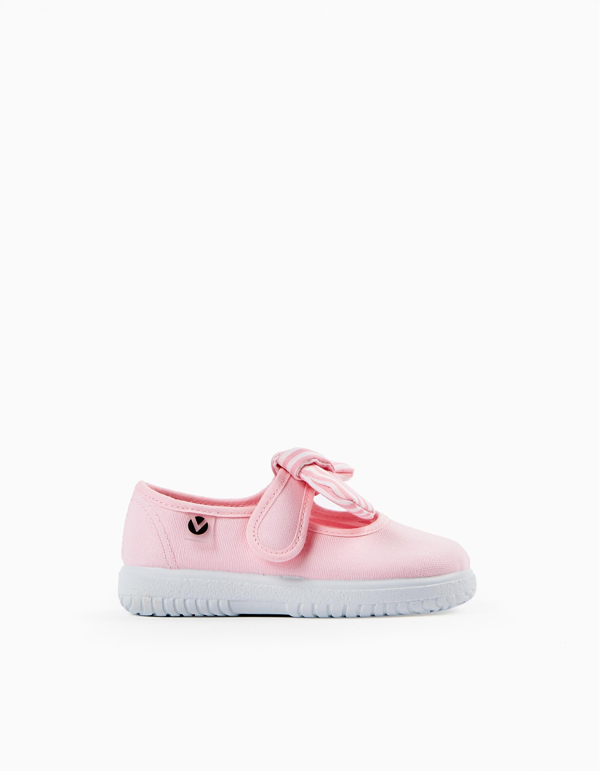 Victoria Ballet Pumps for Babies and Girls, Light Pink