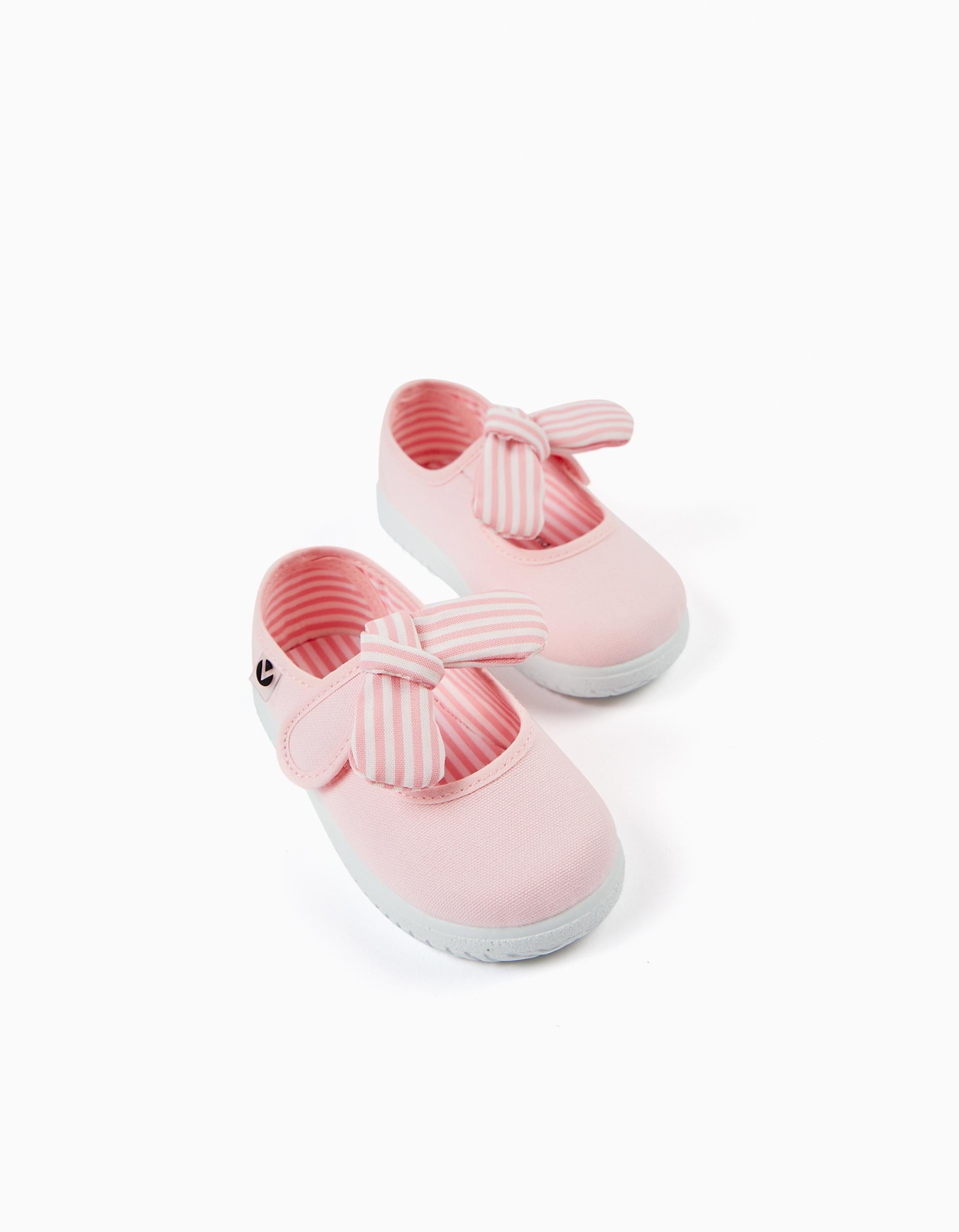 Victoria Ballet Pumps for Babies and Girls, Light Pink