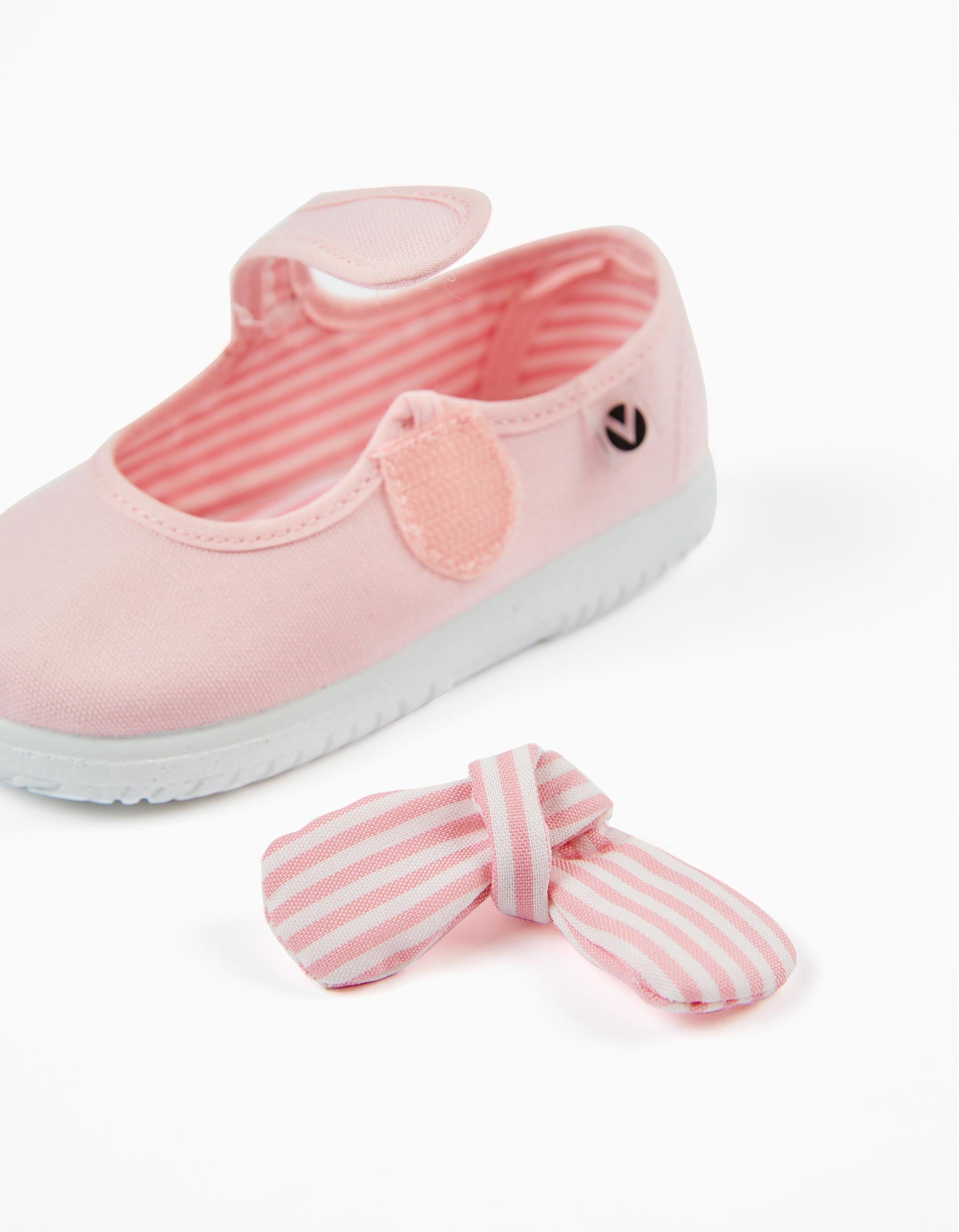 Victoria Ballet Pumps for Babies and Girls, Light Pink