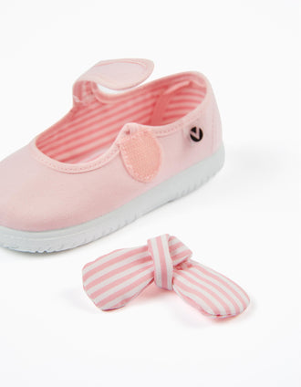Bailarinas Victoria para Bebé y Niña, Rosa Claro