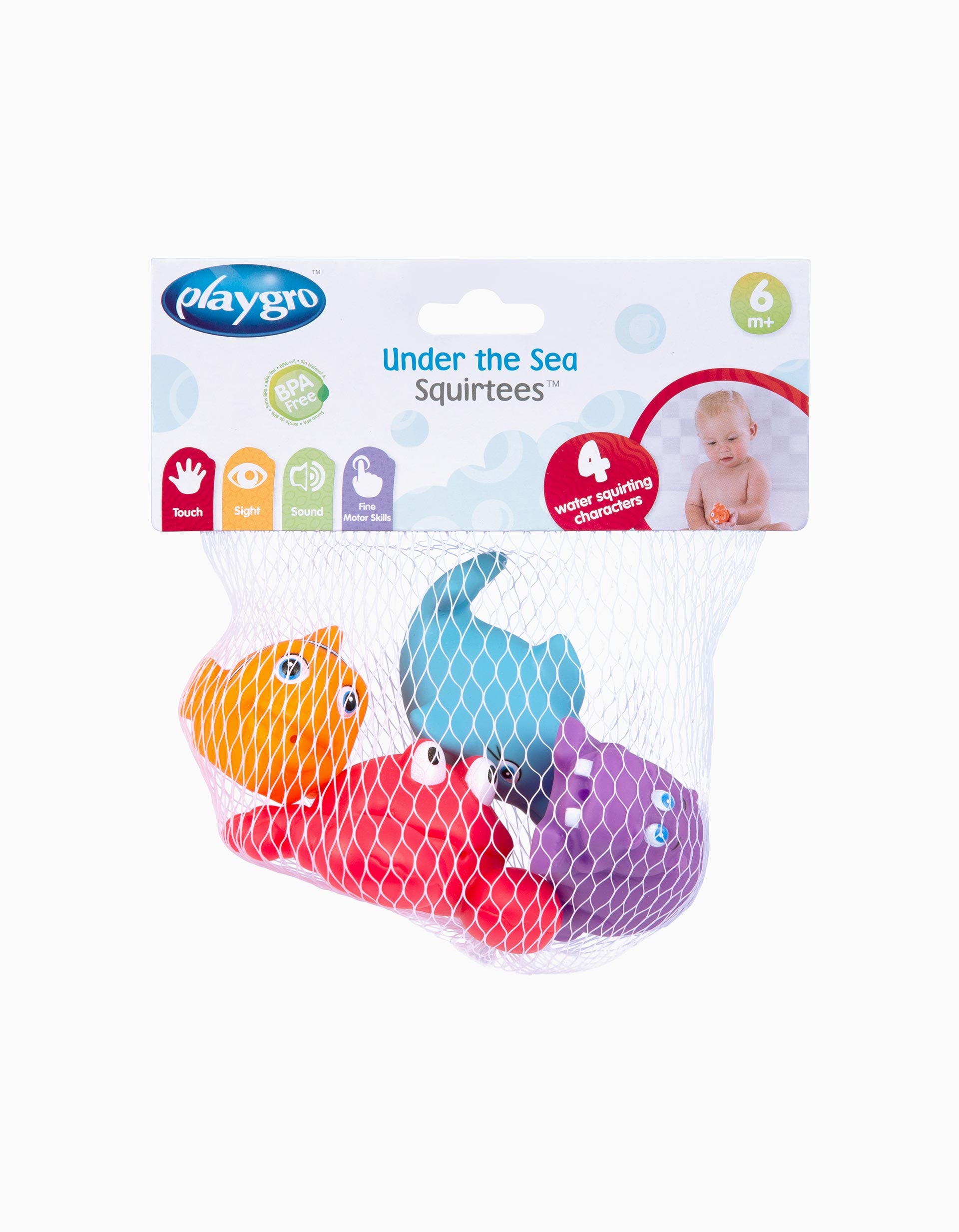 Bath Toys Squirties Playgro 6M+