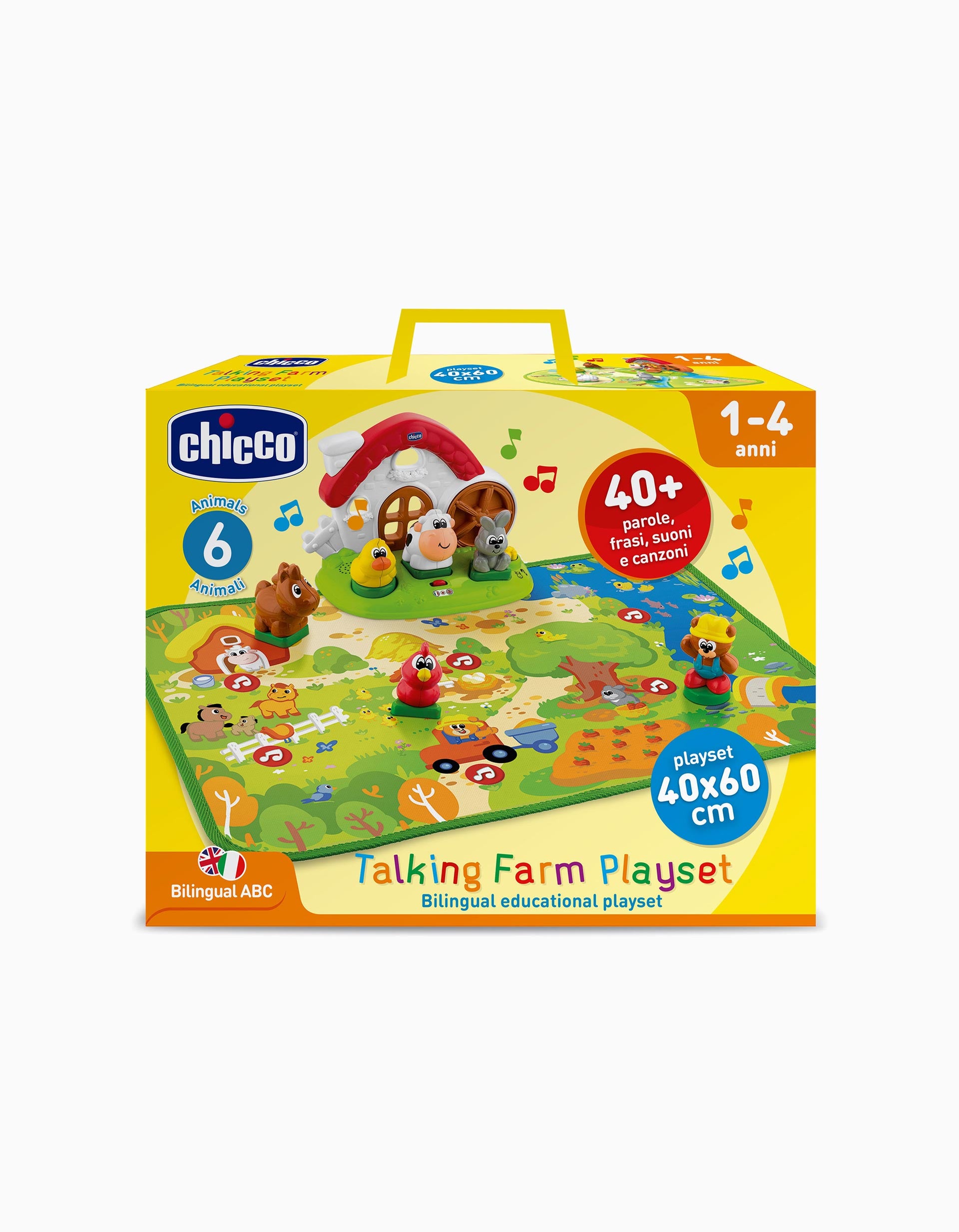 Bilingual Activity Mat 'The Farm' Chicco 12M+