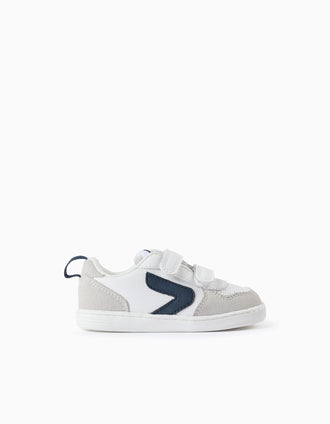 Zapatillas para Bebé 'ZY Move', Blanco/Azul Oscuro