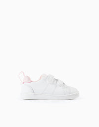 Zapatillas para Bebé Niña 'ZY 1996', Blanco/Rosa