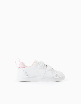 Zapatillas para Bebé Niña 'ZY 1996', Blanco/Rosa