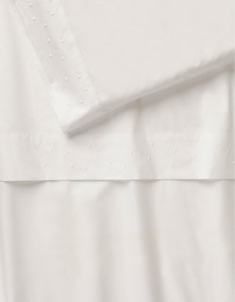 Sábana de Cuna Pure White Zy Baby White 70x80 cm