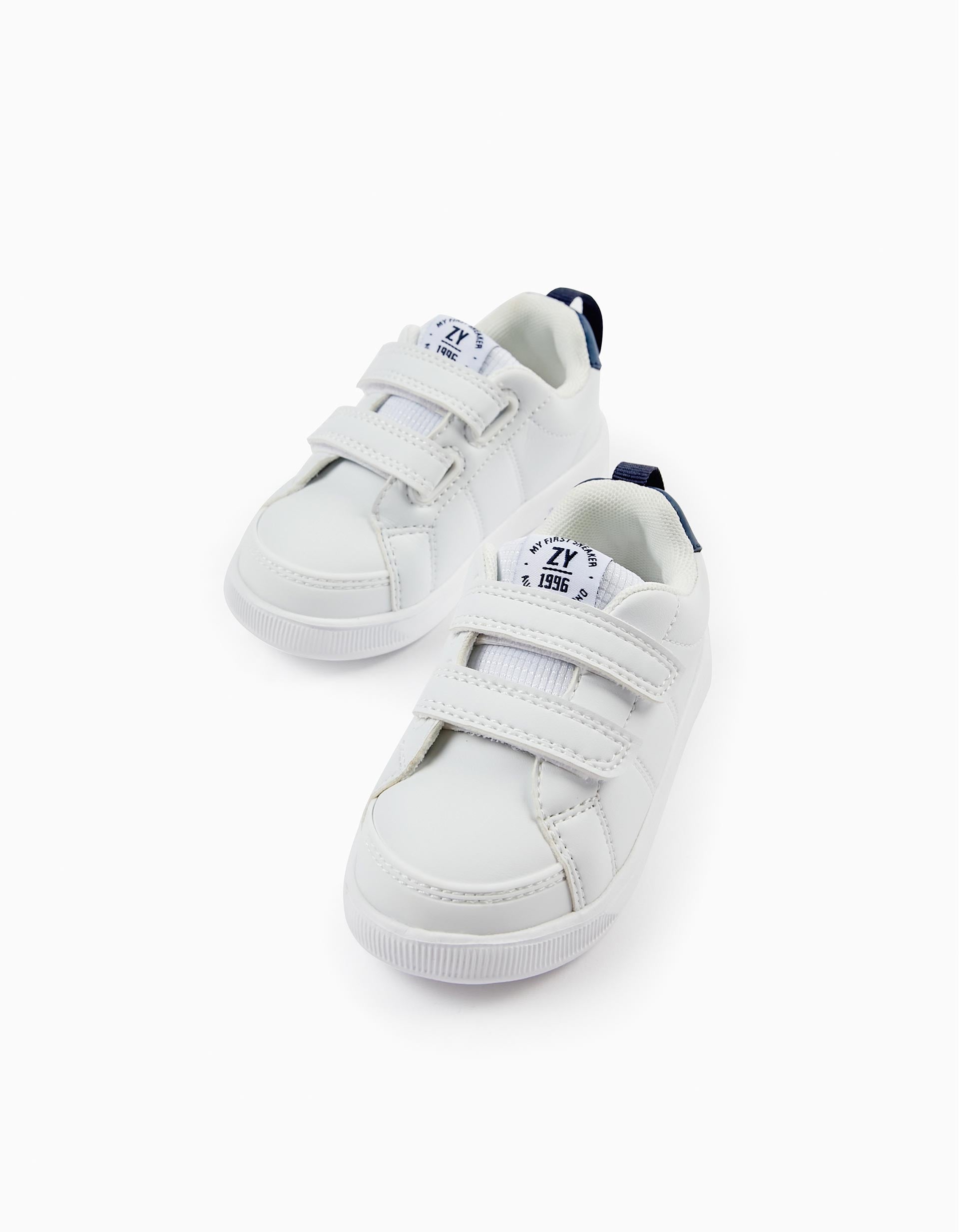 Trainers for Baby Boys 'My First Sneaker - 1996', White/Dark Blue