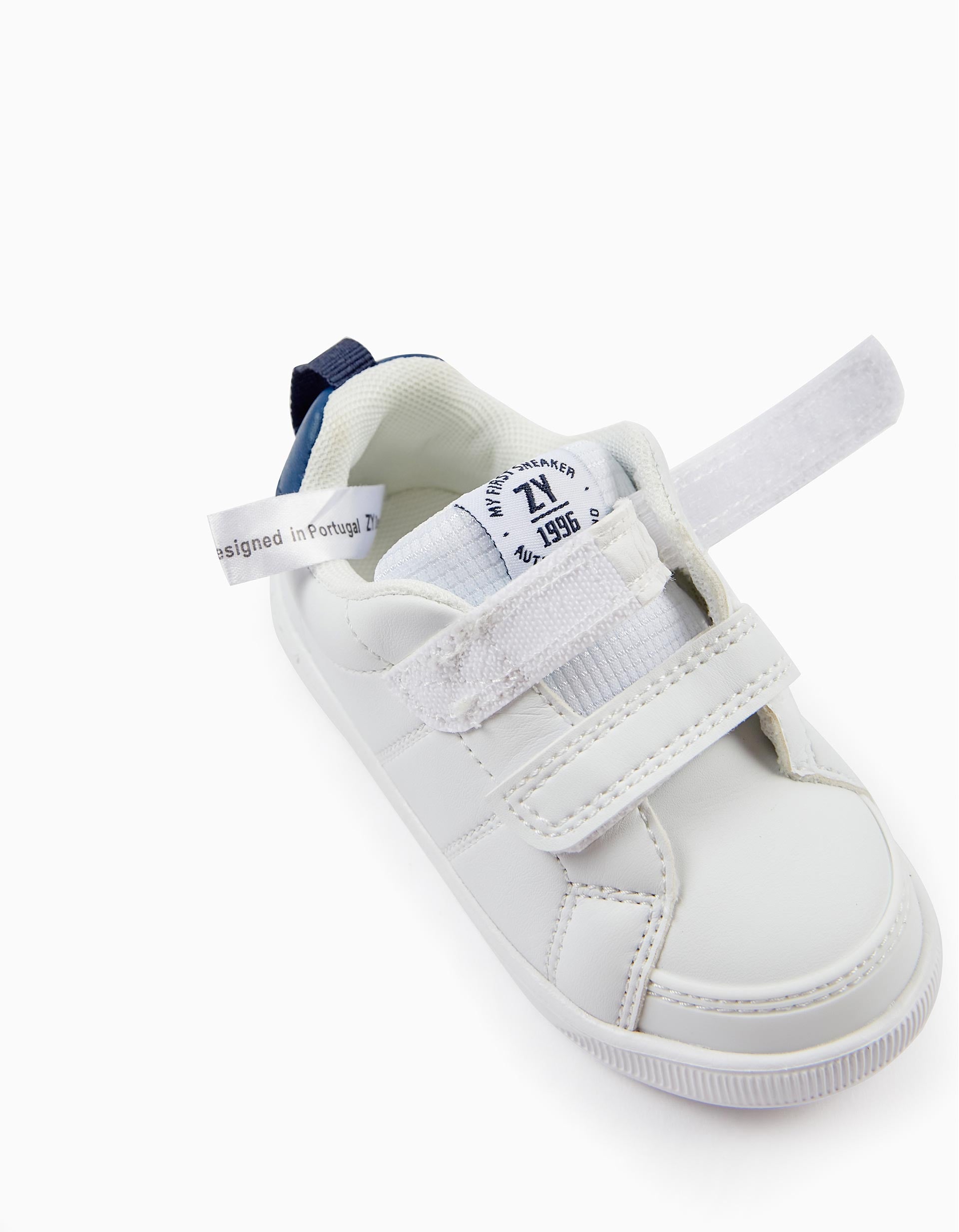 Trainers for Baby Boys 'My First Sneaker - 1996', White/Dark Blue