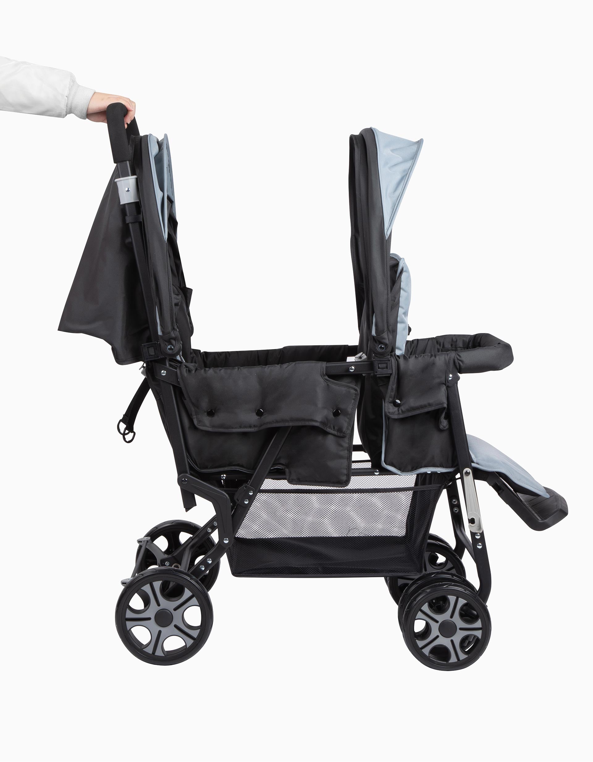 Twin Stroller Teamy Bebe Confort Shadow Block