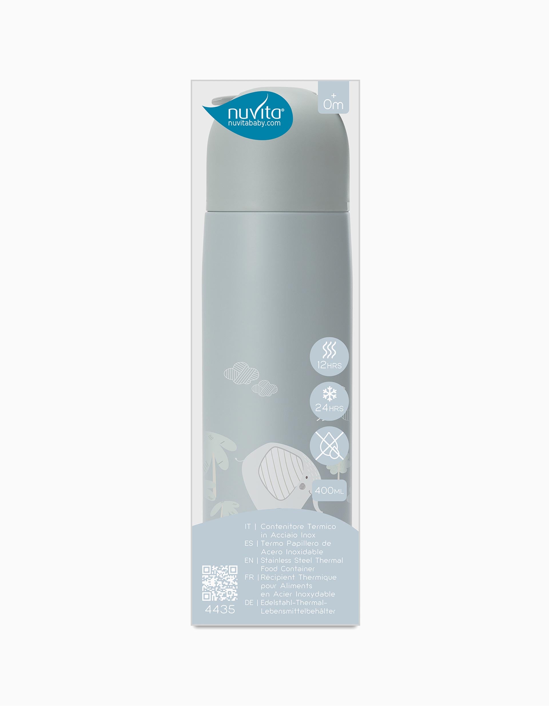 Thermos Nuvita Blue 400Ml