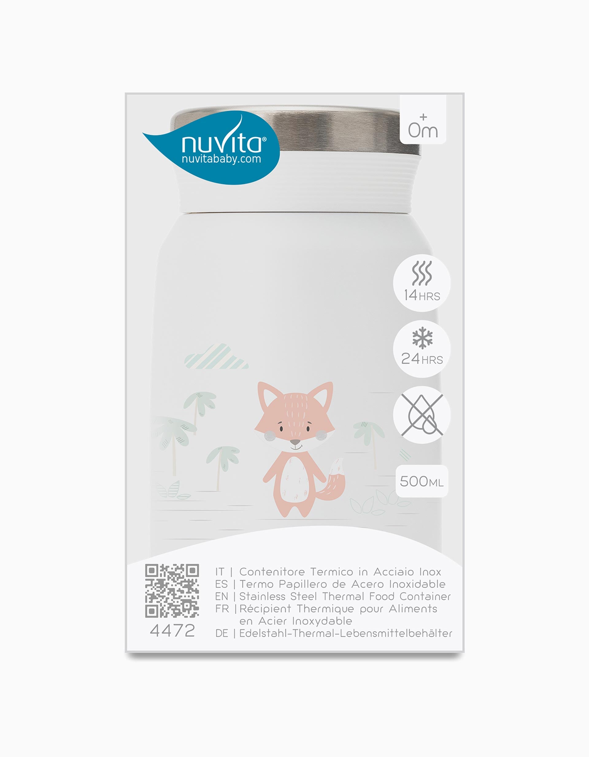 Thermos Nuvita Off-white  500Ml