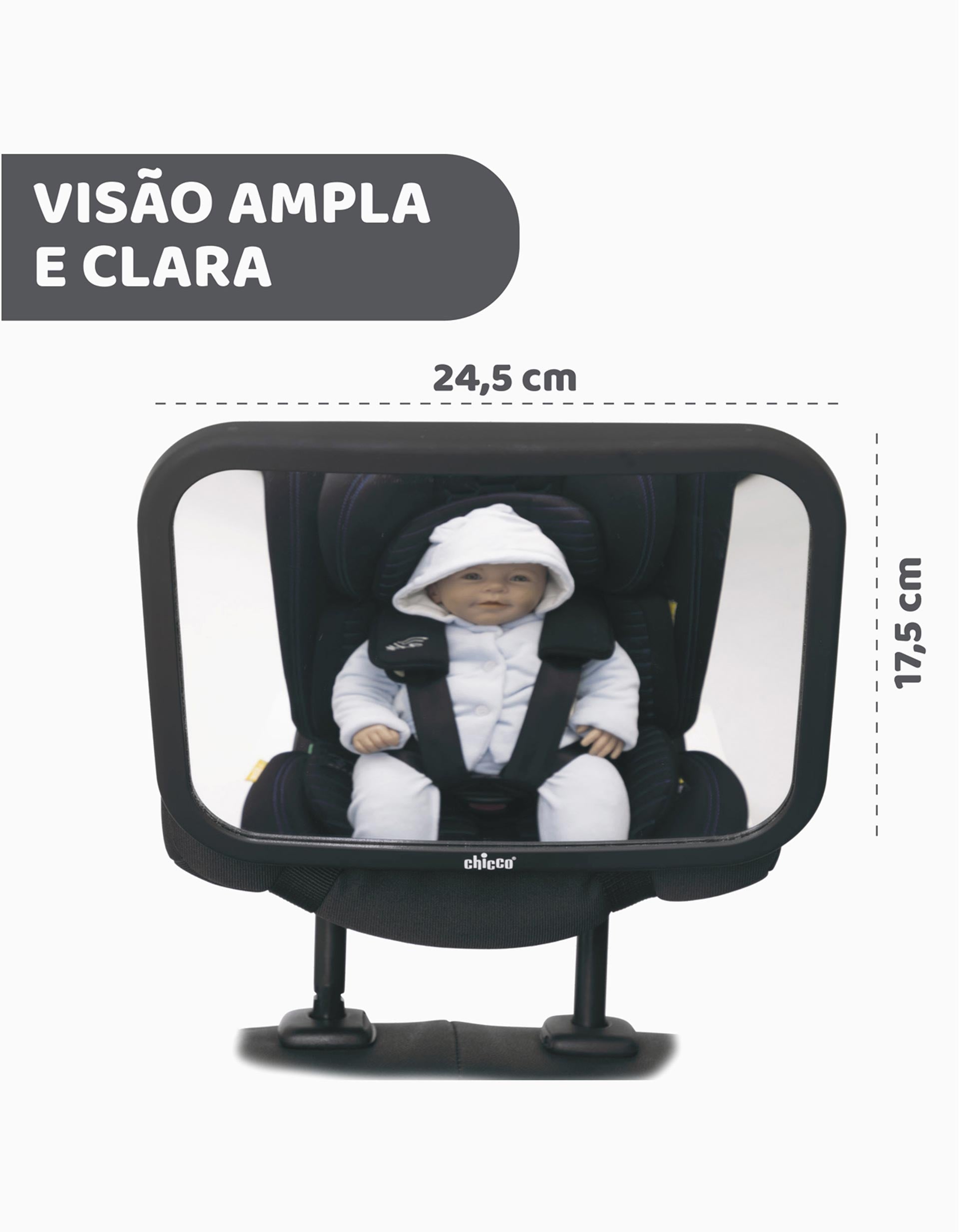 Rearview Mirror Chicco 17X25Cm