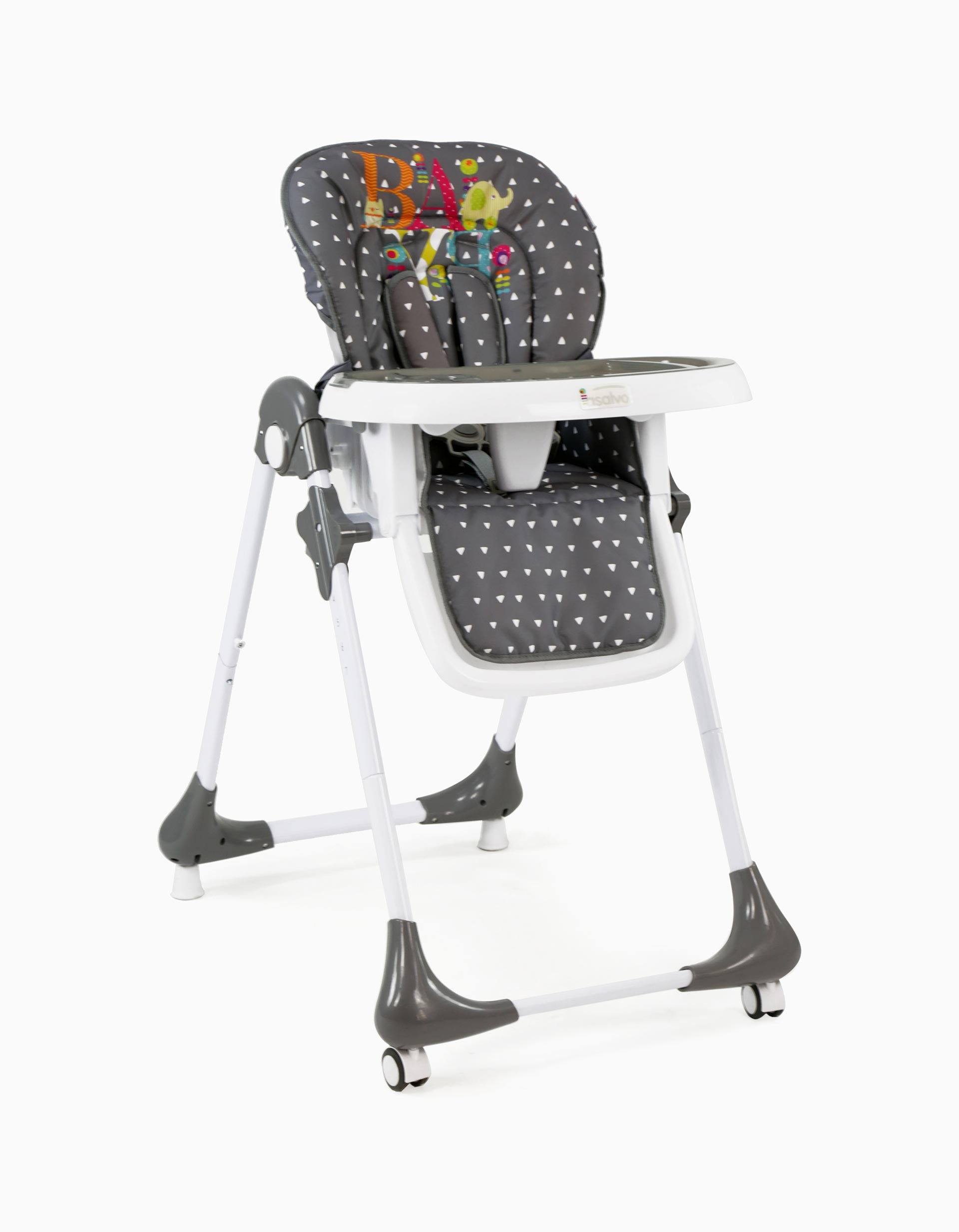 High Chair Asalvo Grey