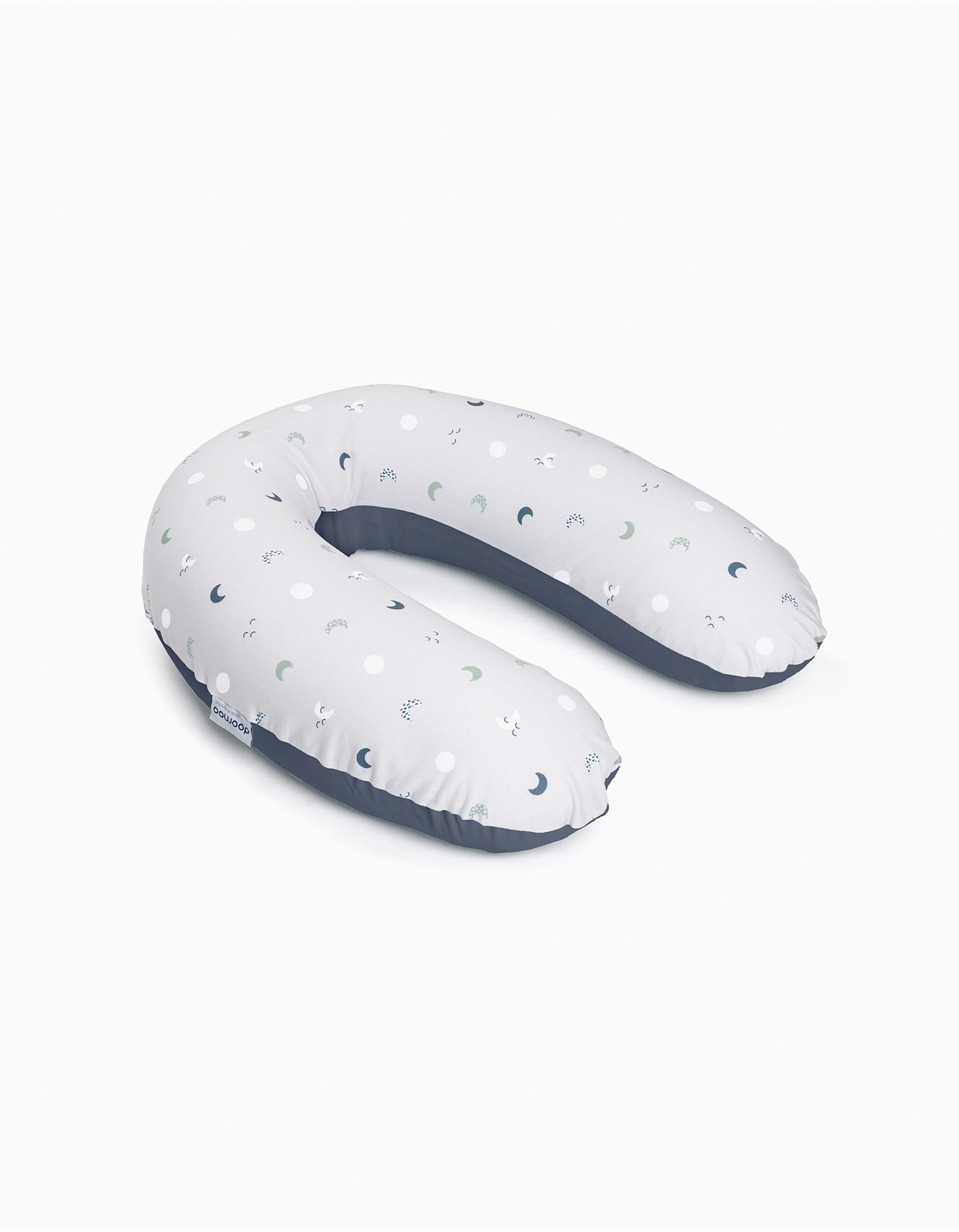 3 in 1 Pillow Doomoo Budy  Blue Grey Moon