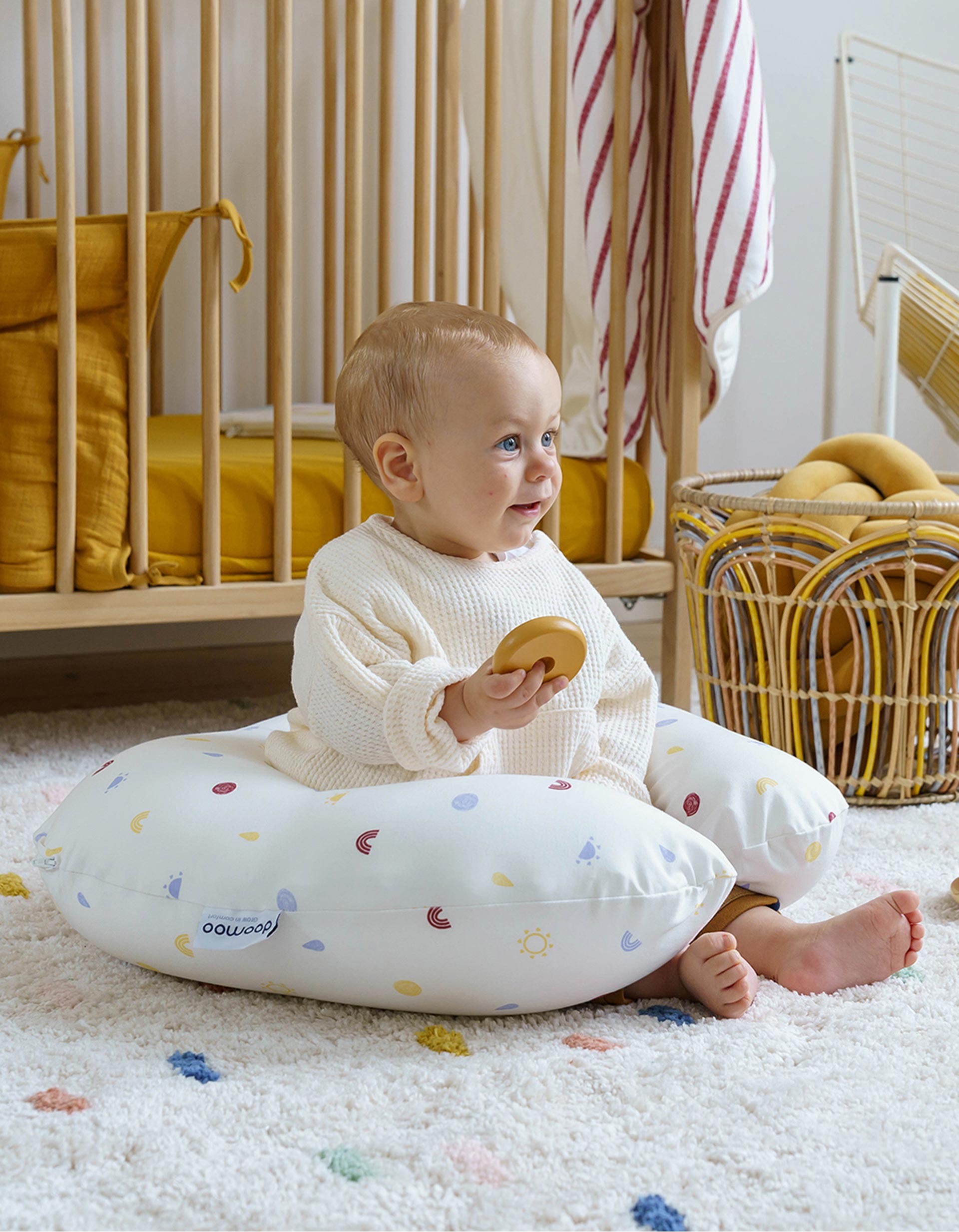 Multipurpose Pillow Softy Happy Colors