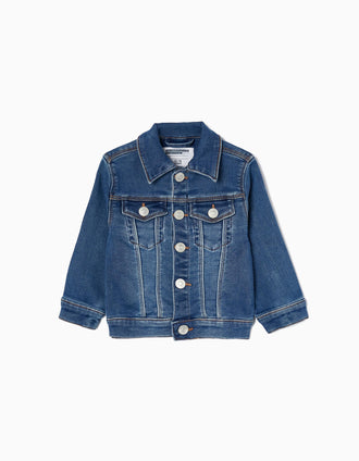 Chaqueta Vaquera para Bebé Niño, Azul