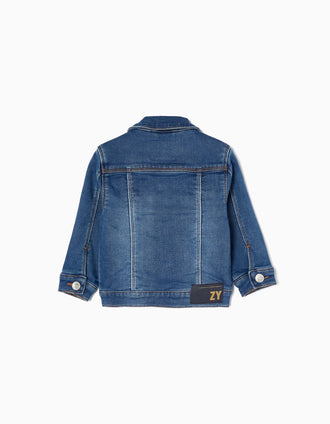 Chaqueta Vaquera para Bebé Niño, Azul