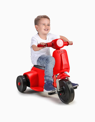 Motocicleta Elétrica Scooter 3 em 1 Feber 18M+