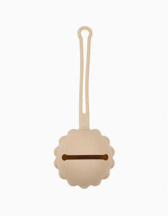Portachupetes Silicona Nattou Beige