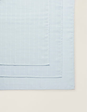 3 Langes Plain 65X65 Blue Zy Baby 