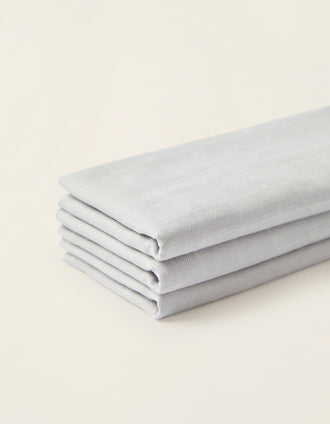 Pack 3 Fraldas 65X65 Grey Zy Baby