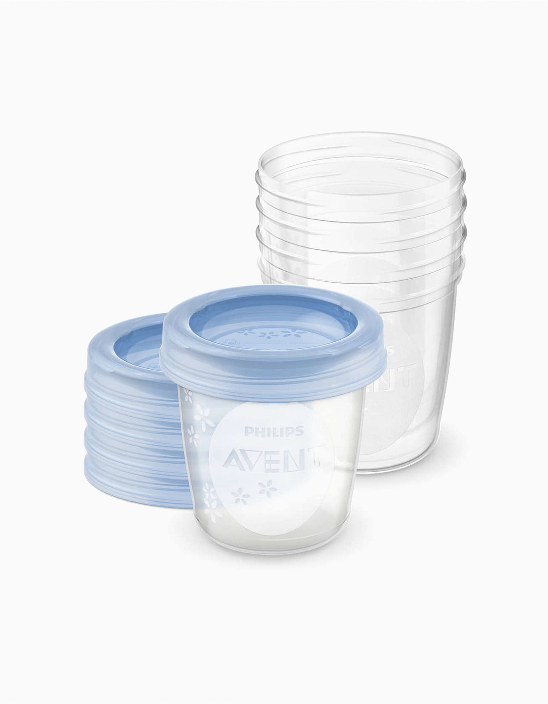 5 Recipientes 180Ml Philips Avent