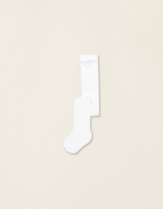 Collants de Malha Anti-Borboto Para Bebé, Branco