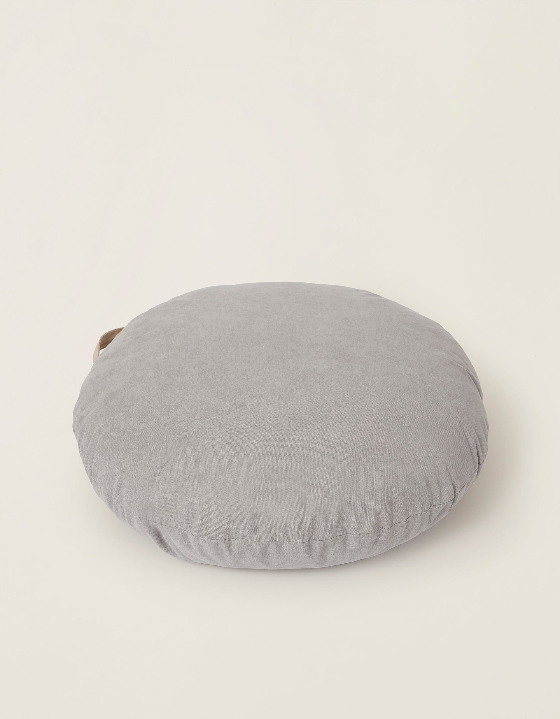 Round Floor Cushion Ash Grey 3A+ Zy Baby