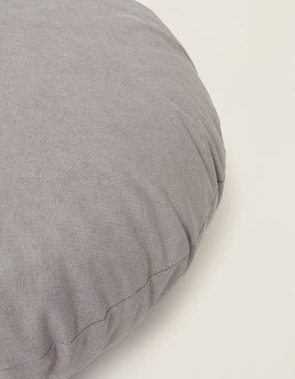 Almohada de Suelo Redonda Ash Grey 3A+ Zy Baby