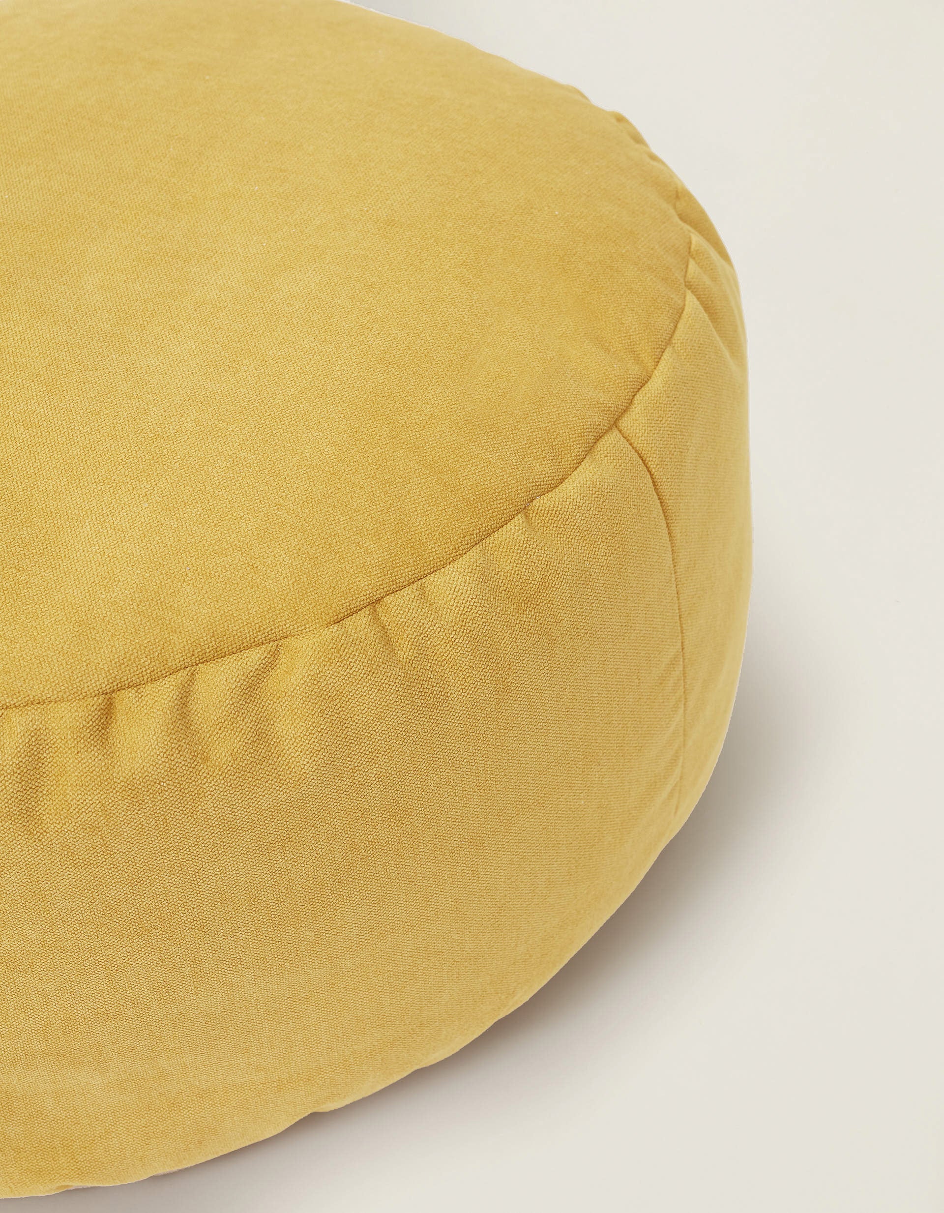 Round Pouffe Yellow 3A+ Zy Baby