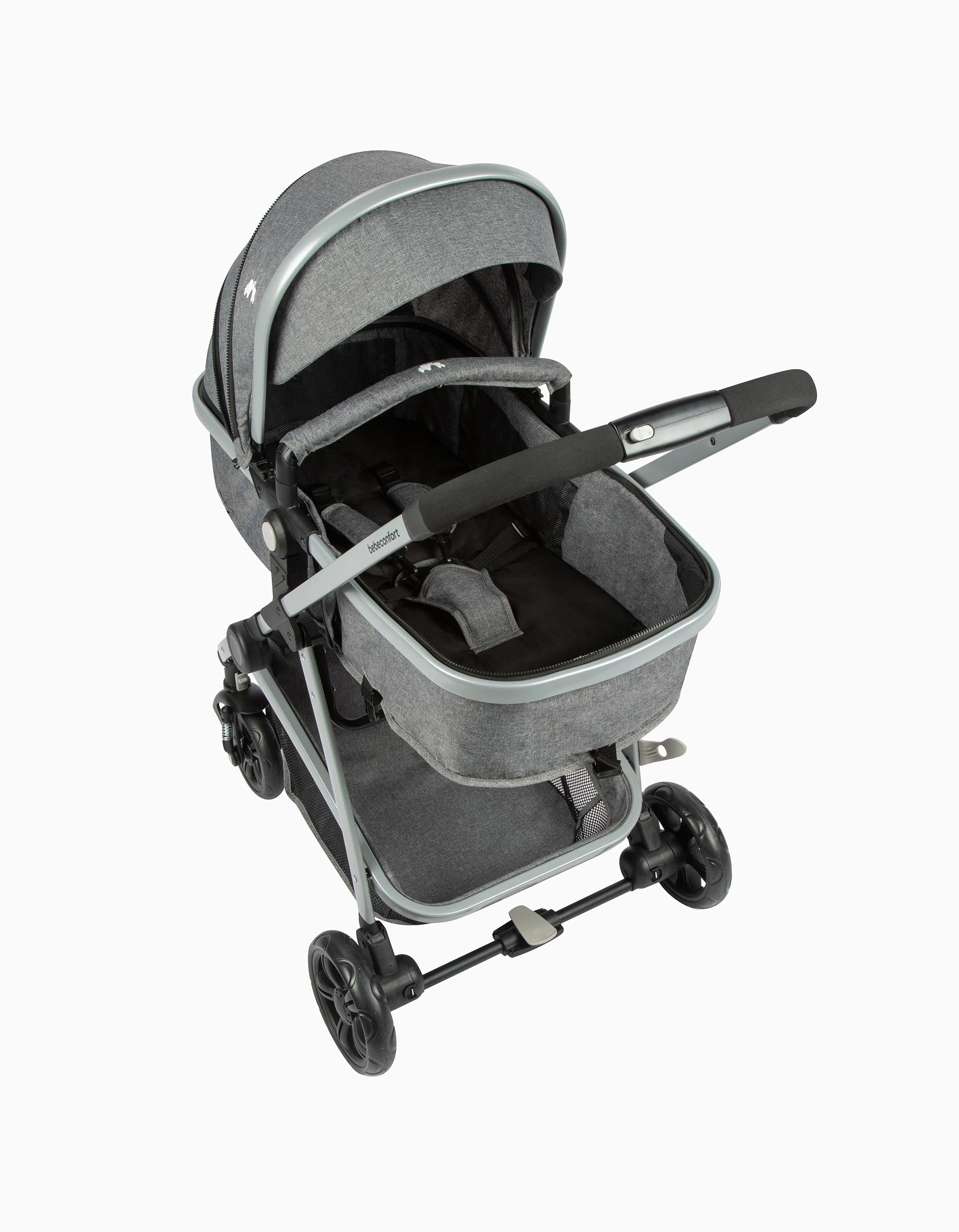 2 in 1 Pushchair Hello Pram Bébé Confort Black Chic