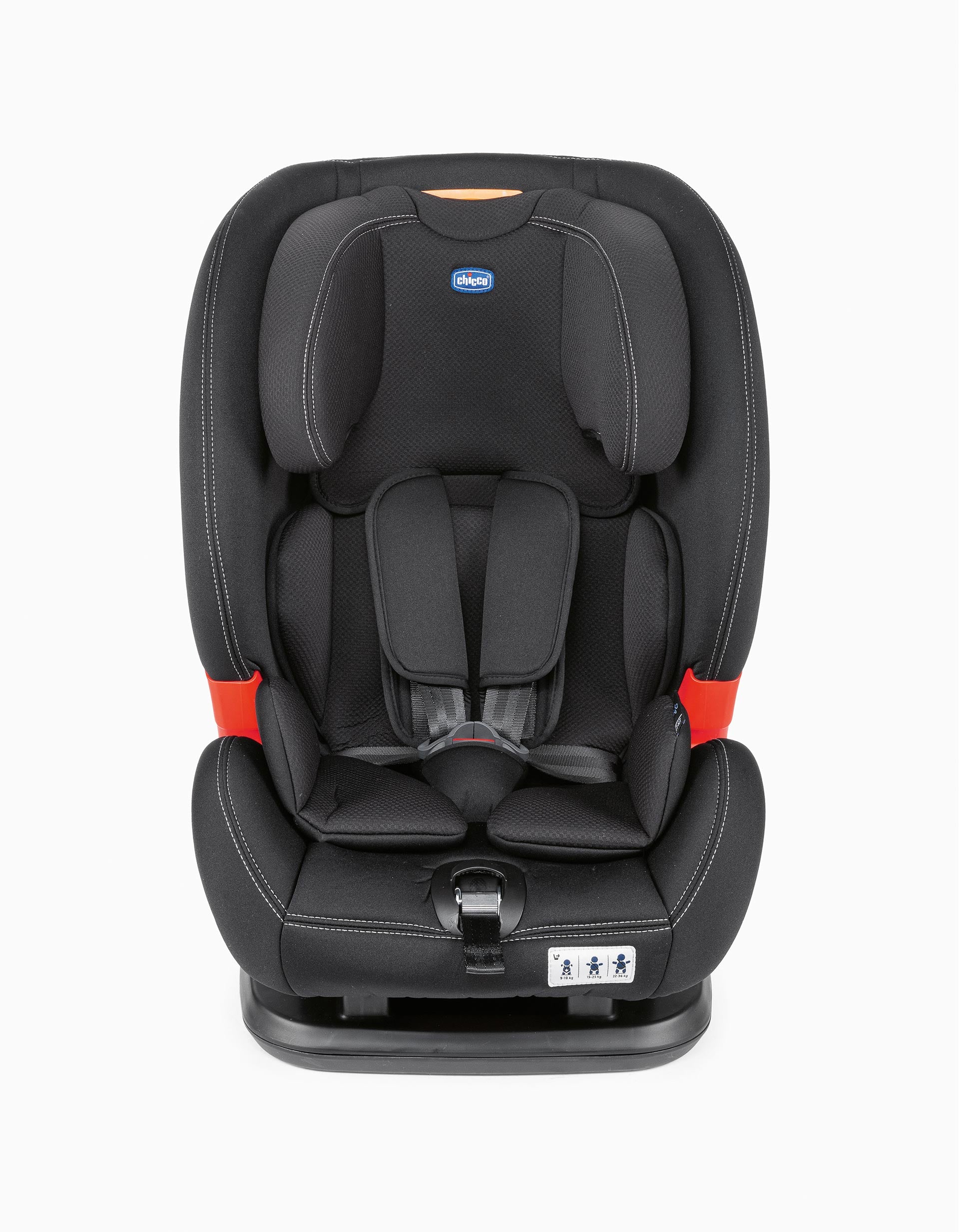 Car Seat Gr 1/2/3 Akita Black Chicco