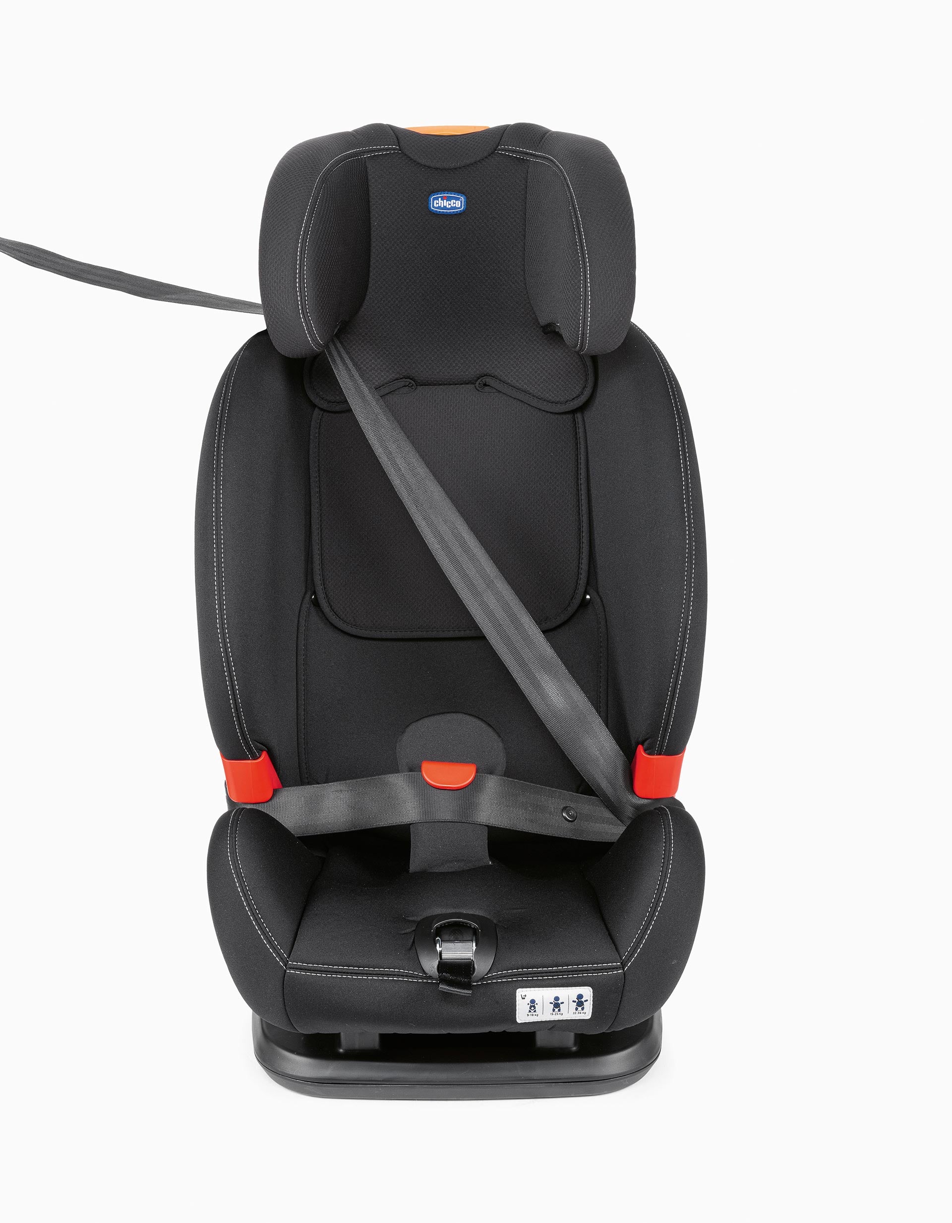 Car Seat Gr 1/2/3 Akita Black Chicco