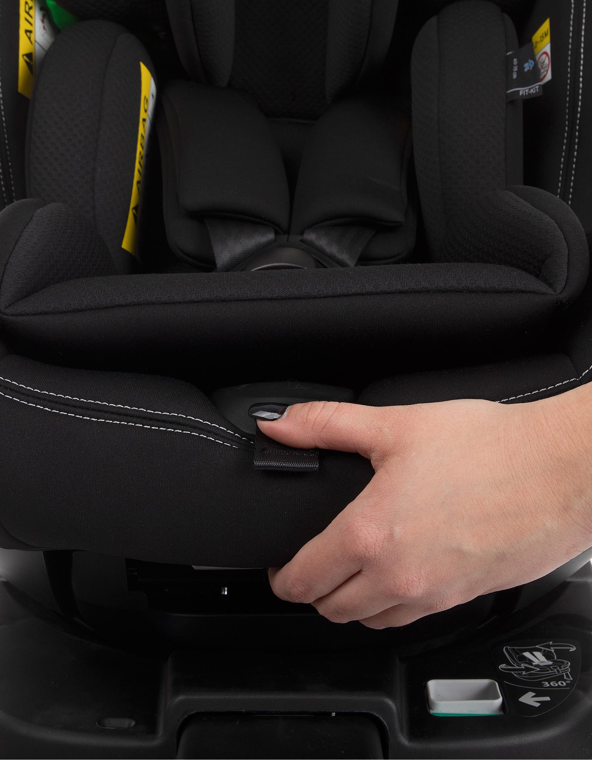 Car Seat I Size Seat3 Fit Black Chicco