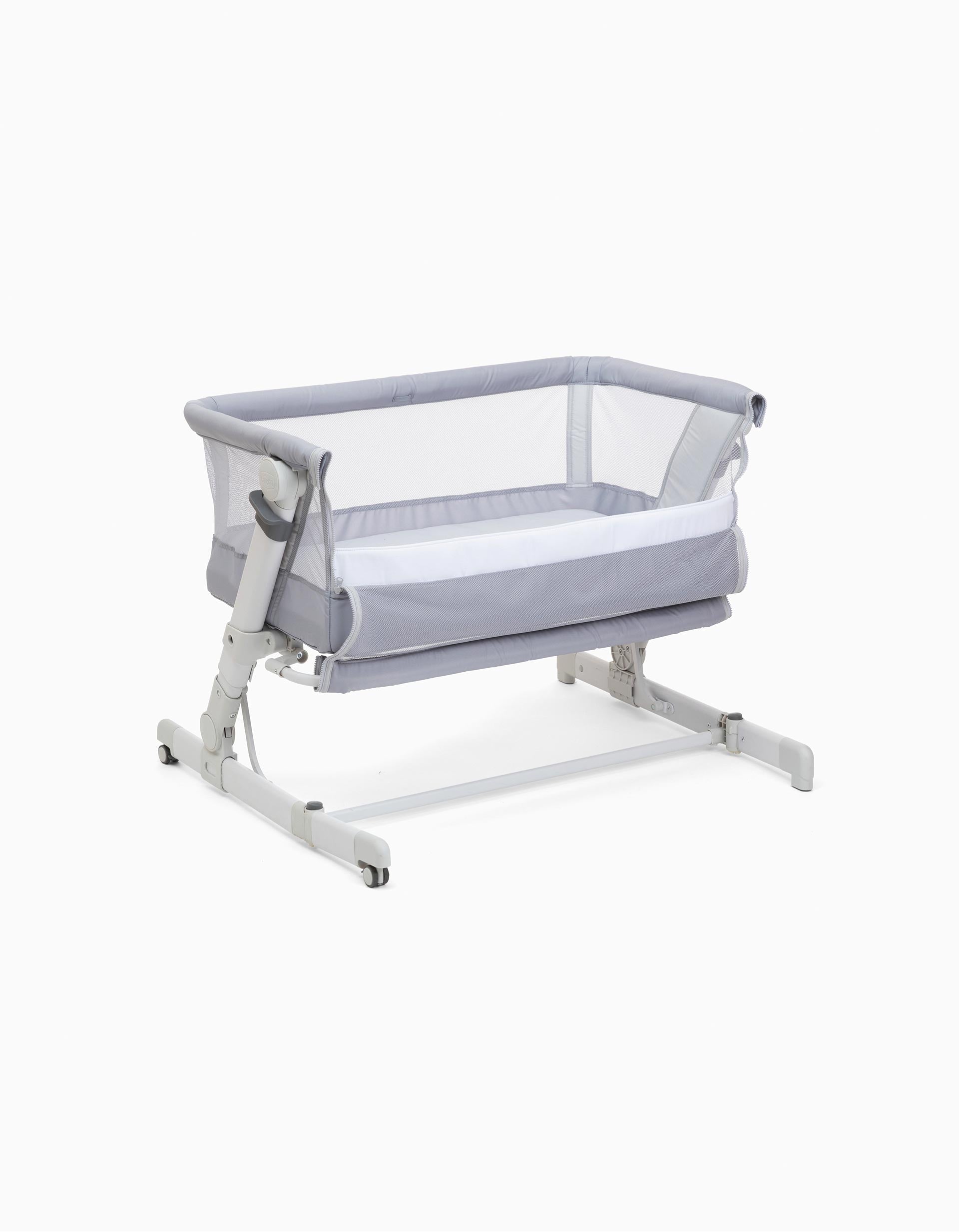 Next 2 Me Pop-Up Cot Grey Mist Chicco