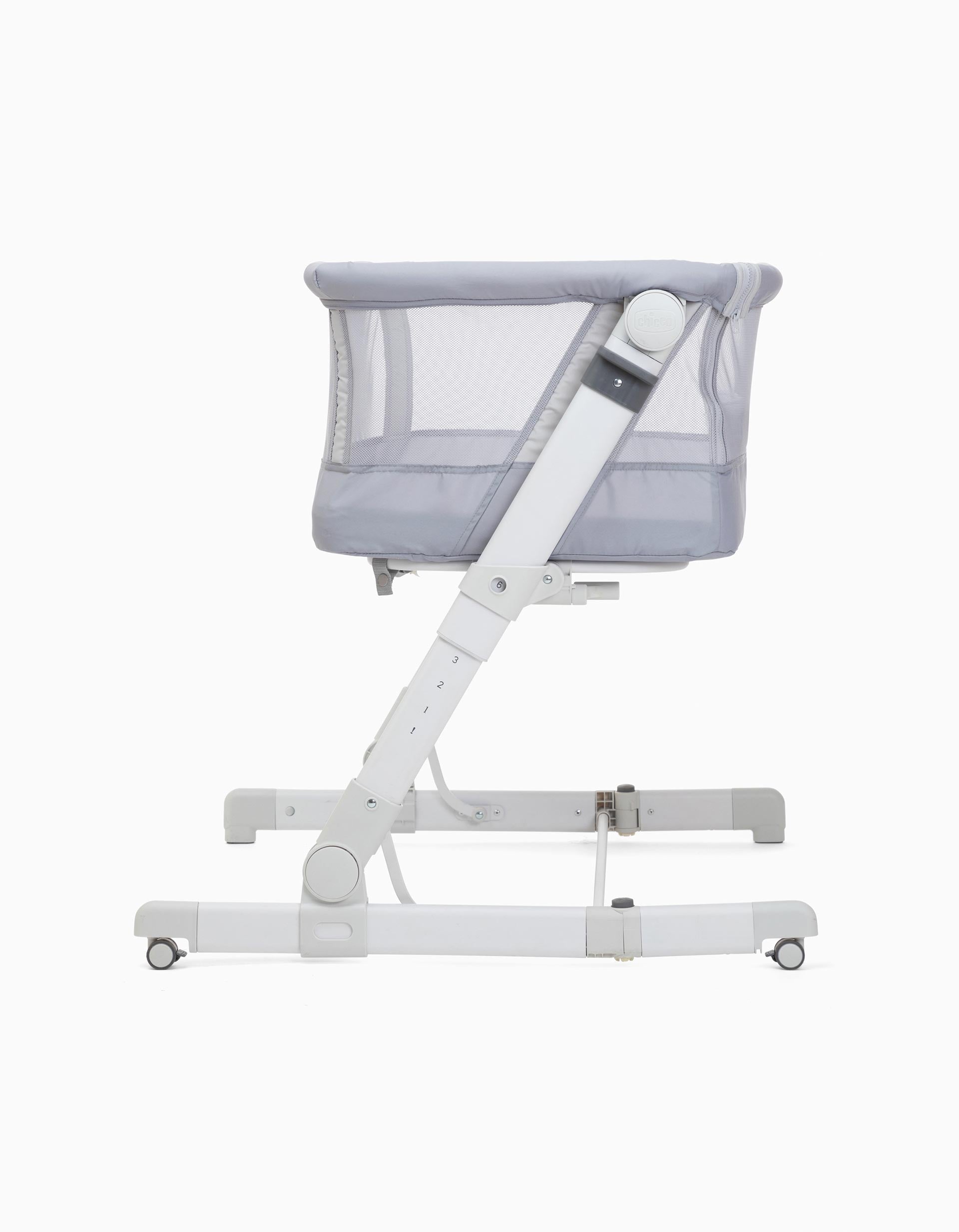 Next 2 Me Pop-Up Cot Grey Mist Chicco