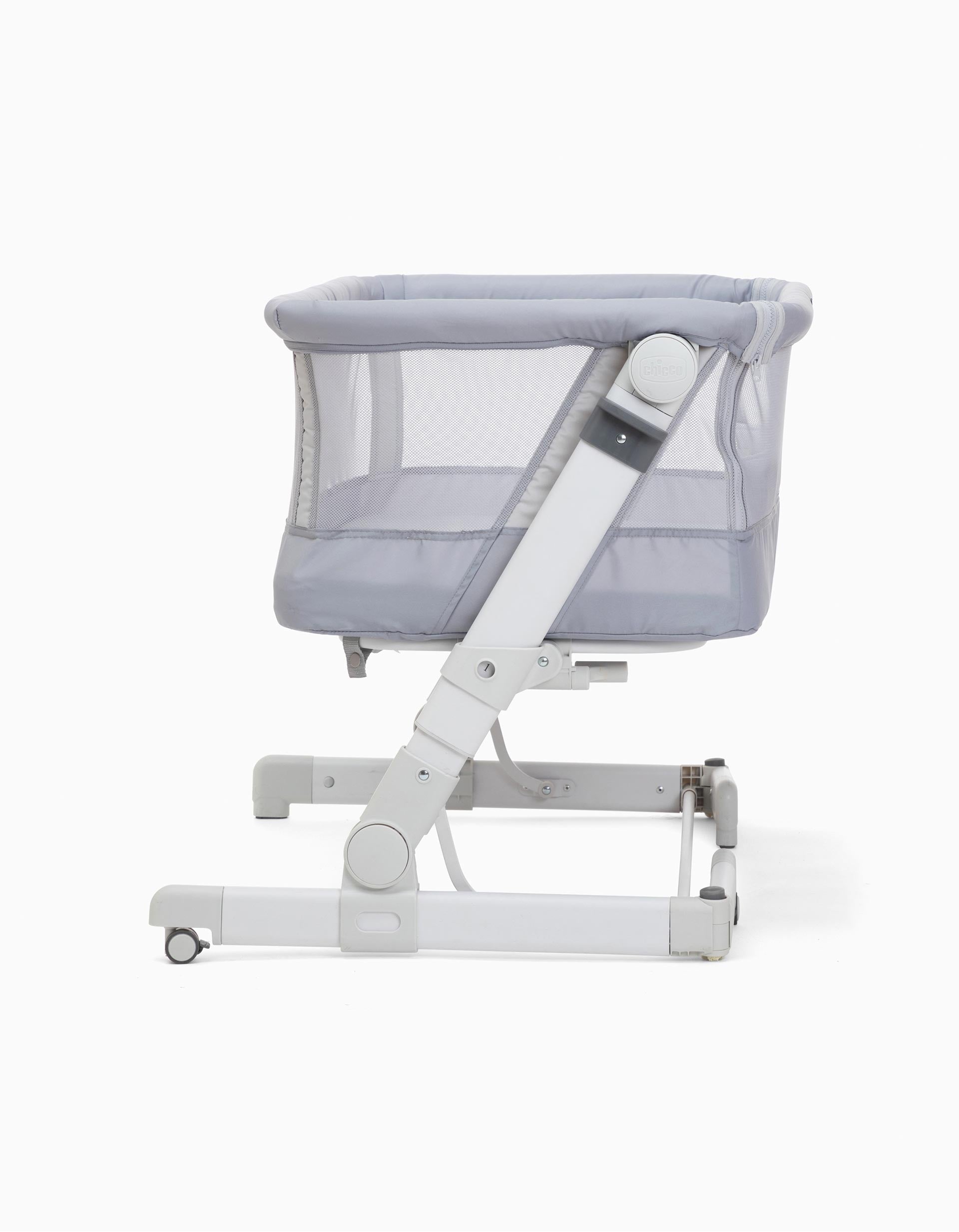 Next 2 Me Pop-Up Cot Grey Mist Chicco