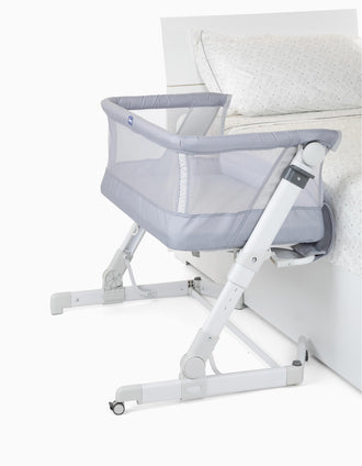 Cuna Next 2 Me Pop-Up Grey Mist Chicco