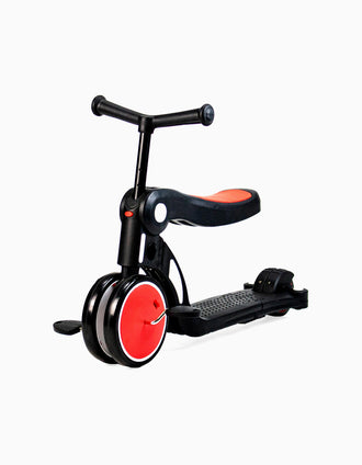 Triciclo 5 en 1 Asalvo Red 2A+