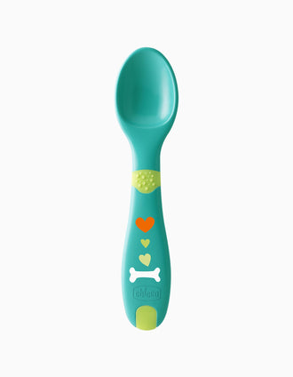 Conjunto de Cuchara y Tenedor Green 12M+ Chicco