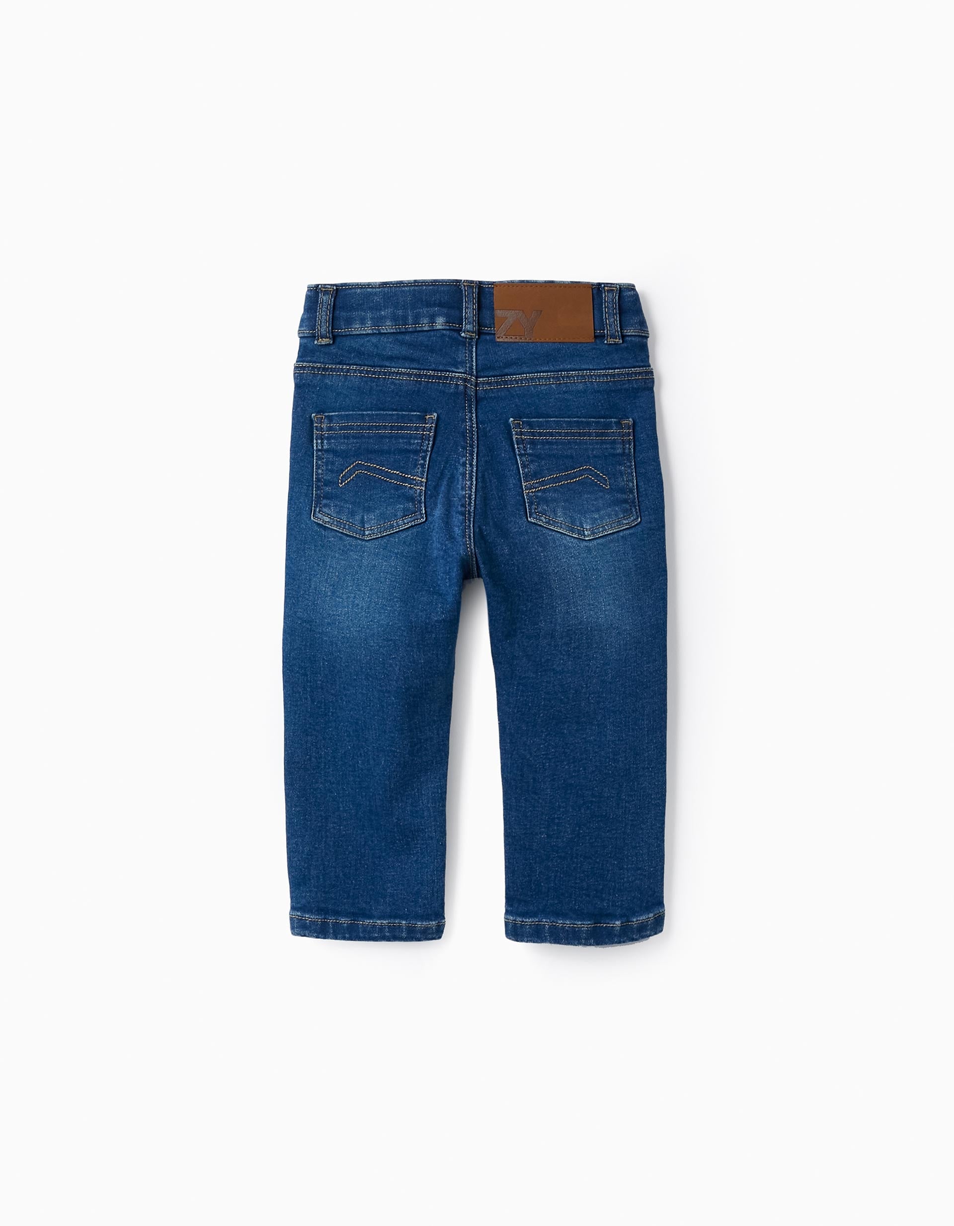 Denim Trousers for Baby Boy, Blue