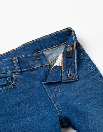 Pantalon en jean pour bébé garçon, Bleu