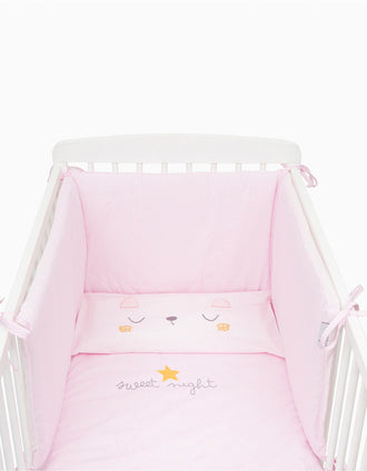 Edredão, Resguardo e Almofada Para Cama 60X120Cm Volare Pink Bimbichic