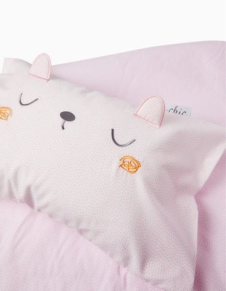 Edredão, Resguardo e Almofada Para Cama 60X120Cm Volare Pink Bimbichic