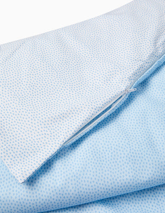 Edredão, Resguardo e Almofada Para Cama 60X120Cm Volare Blue Bimbichic