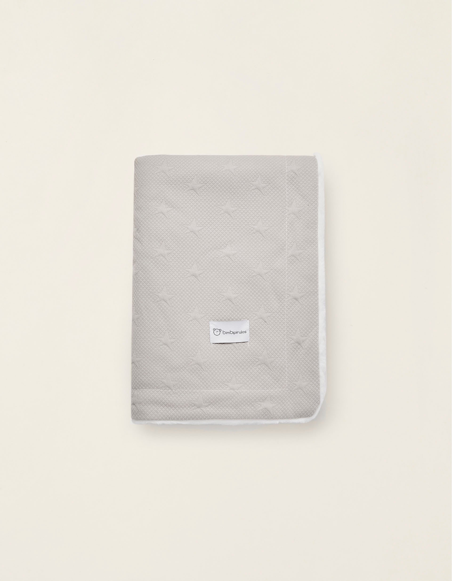 Couverture Double Face Stars Grey Bimbipirulos