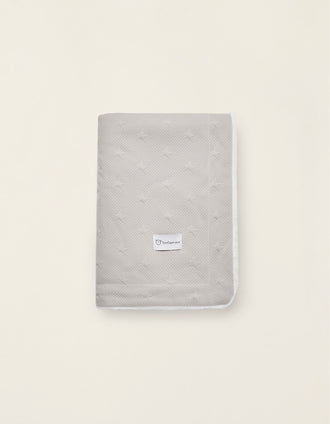 Double-Sided Blanket Face Stars Grey Bimbipirulos