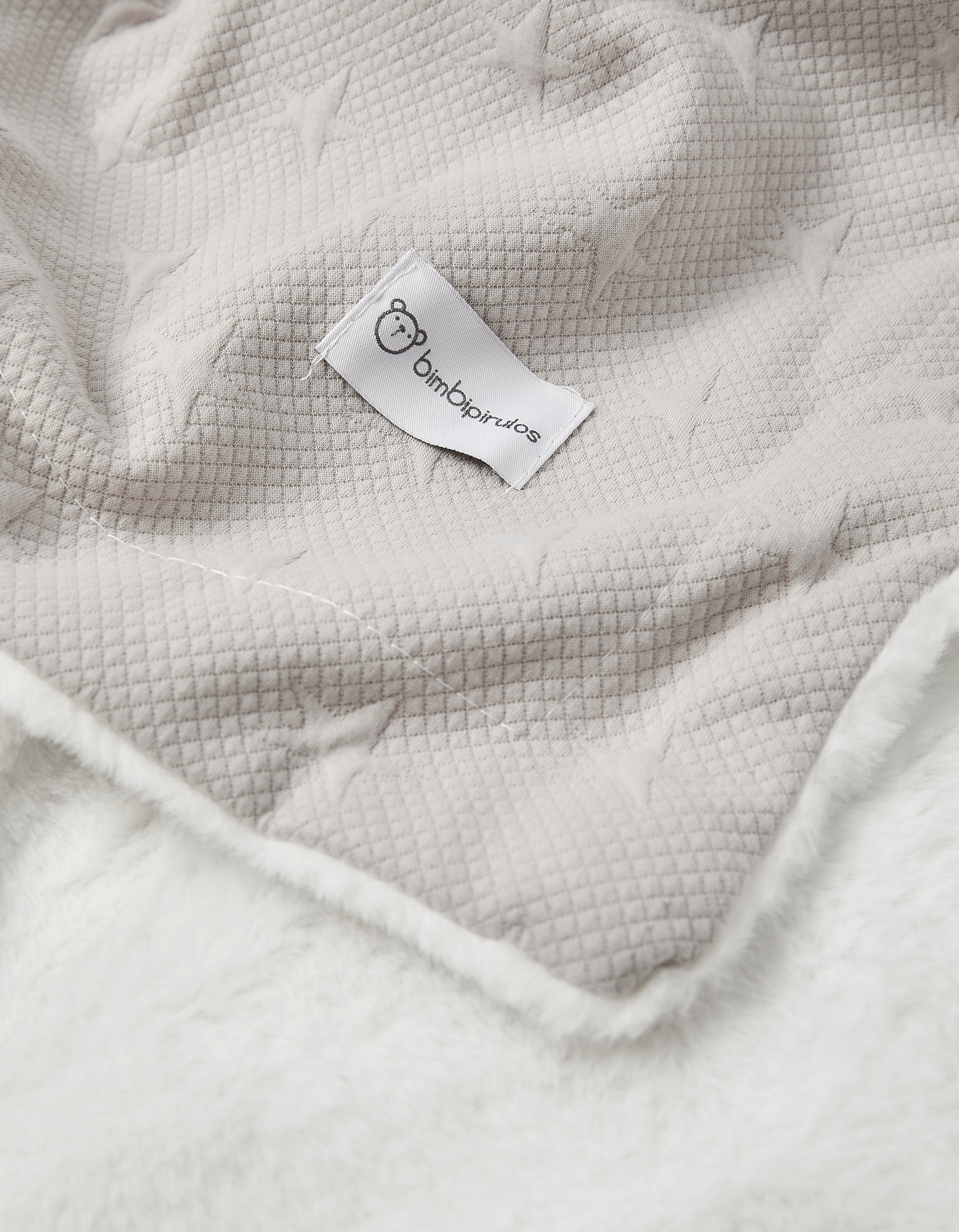 Couverture Double Face Stars Grey Bimbipirulos